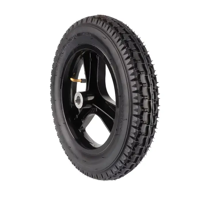 Chambre à Air Pneumatique pour Roues de 12 Pouces, 12 1/2x2, 1/4 (62-203), Moyeu de Roue de 17mm, pour Fauteuil Roulant Électrique, Scooter