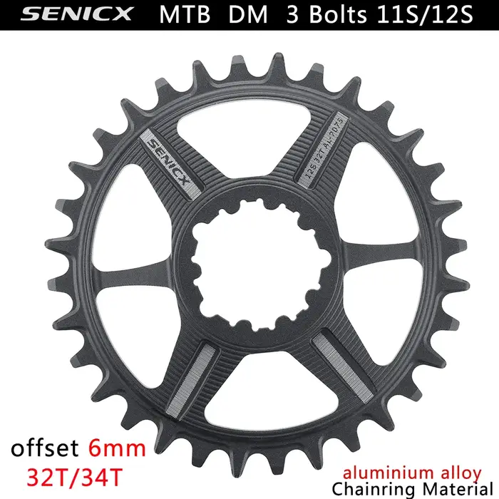 Genicx-Plateaux VTT, Manivelle à montage direct