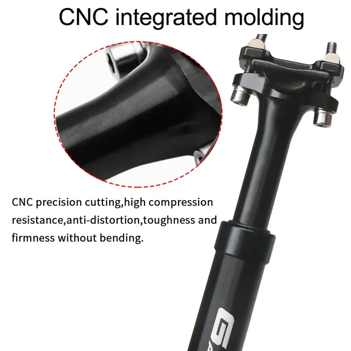 Suspension de vélo tige de selle amortisseur amortisseur télescopique tige de selle de vélo vtt 27.2