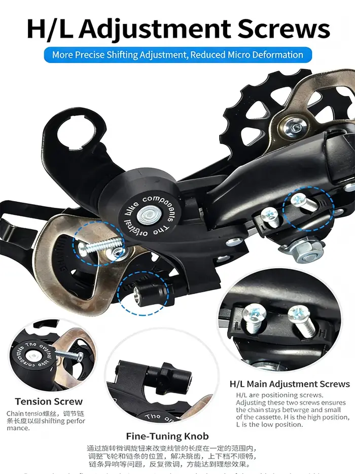 Boîte de vitesses arrière de vélo TX35