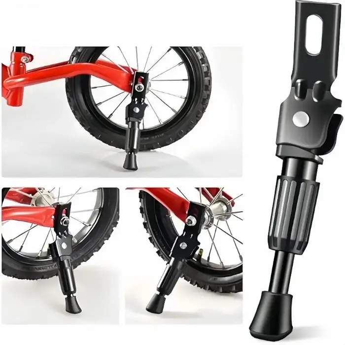 Béquille de vélo pour enfants pour roues de 12/14/16/18/20 pouces