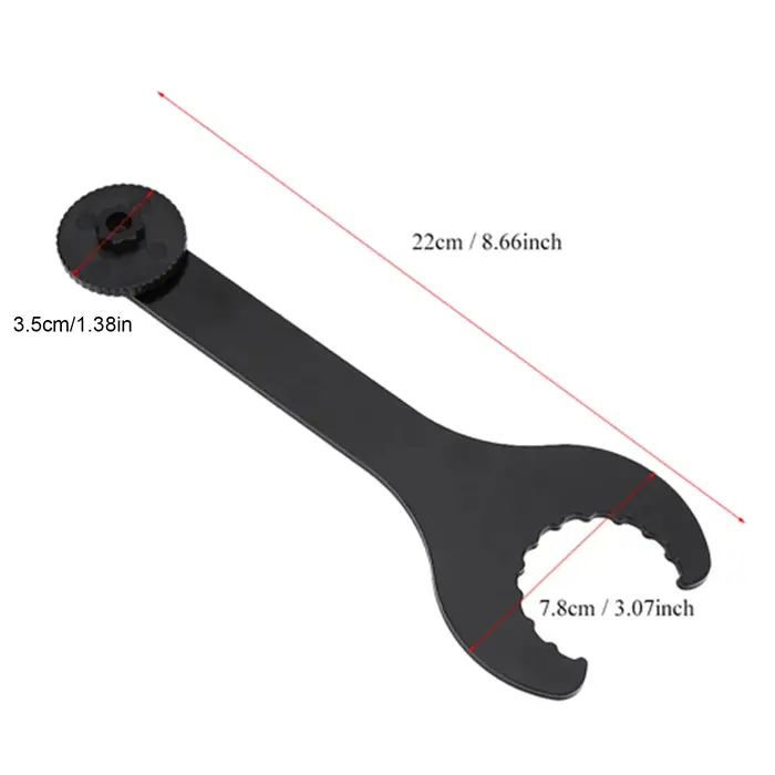 Clé d'installation du support inférieur de vélo