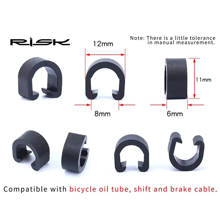 Colliers de serrage en plastique pour vélo