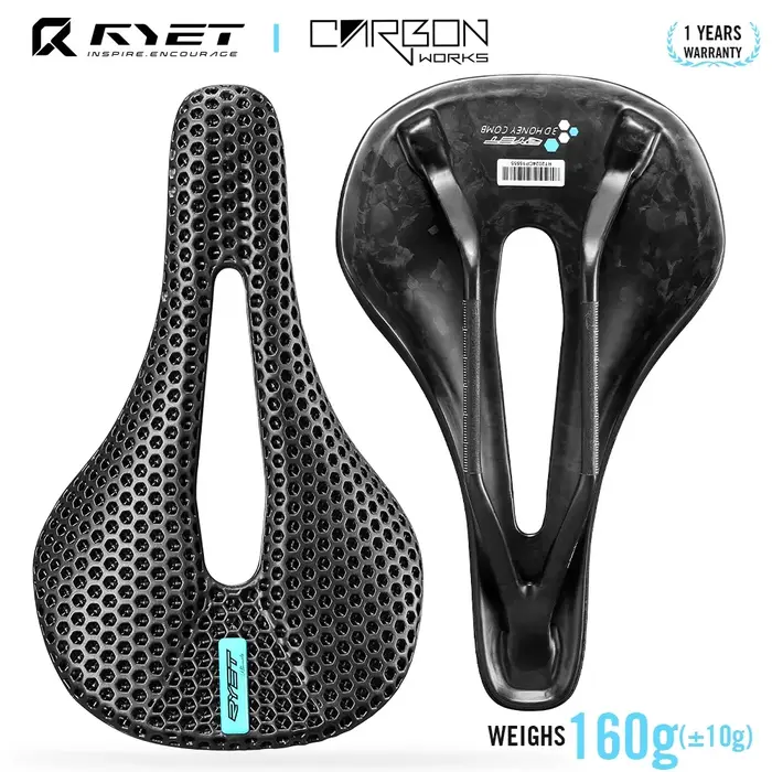 RYET – selle de vélo en carbone imprimée en 3D