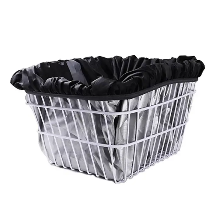 1 ensemble de doublure de panier de vélo étanche, housse imperméable, convient à la plupart des paniers de vélo, housse étanche, ensemble de coussins de vélo