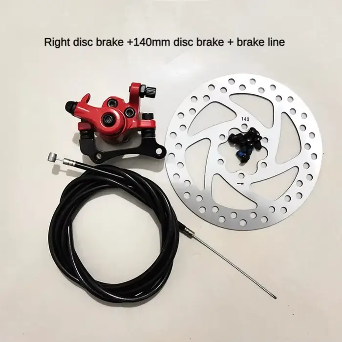 Le kit de frein à disque pour scooter électrique est équipé de des plaquettes pour fabriquer de la poignée