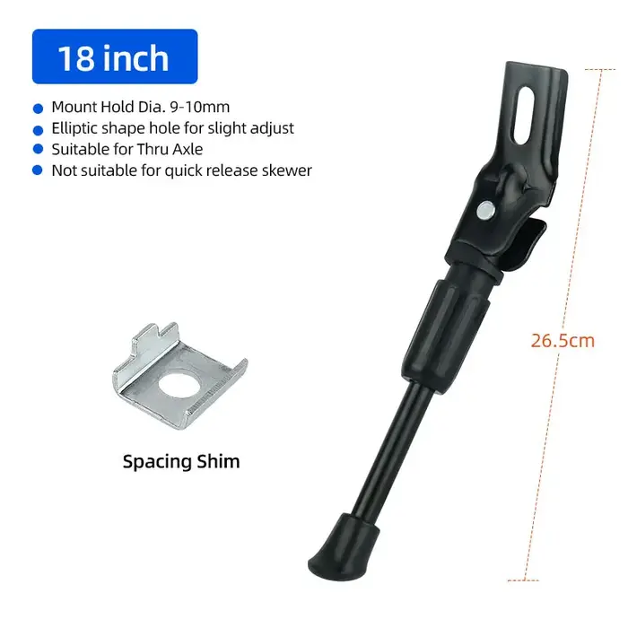 Support de stationnement de vélo avec trou de montage nar