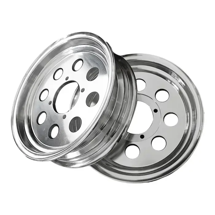 Jantes 2.50-10 2.75-10 3.00-10 3.50-10 4.50-10 pouces en alliage d'aluminium pour vélo moto tricycle électrique scooter pièces