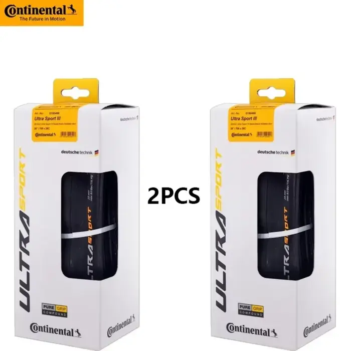 2 pièces Continental ULTRA SPORT III pneu de vélo de route Anti-crevaison
