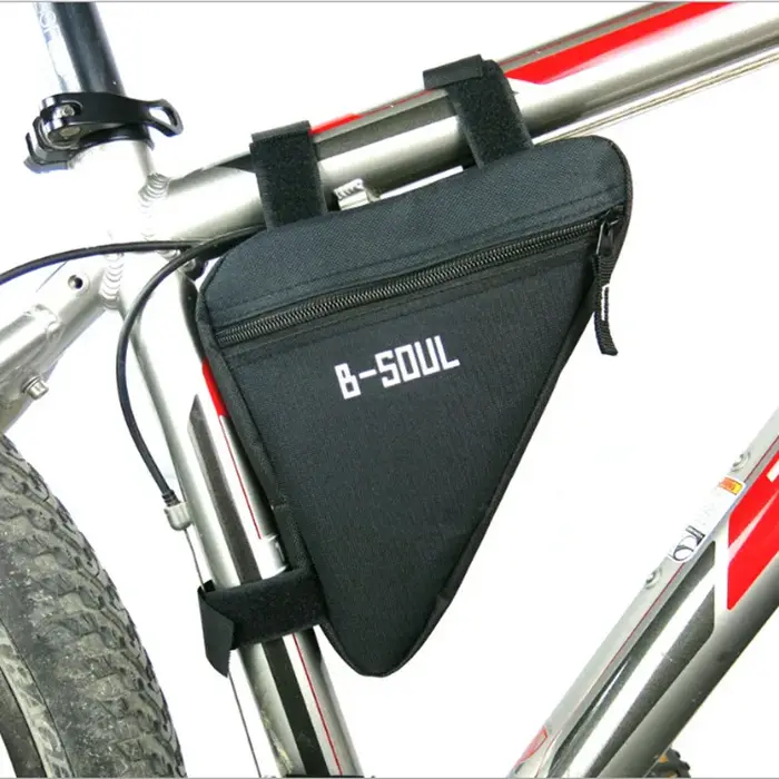 Trousse à outils triangulaire pour cadre de tube avant de vélo