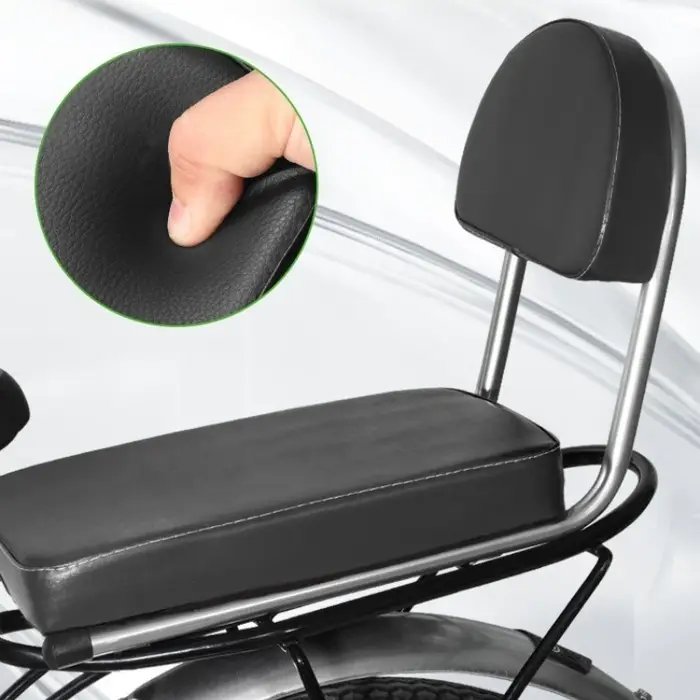 Selle arrière de vélo en cuir PU