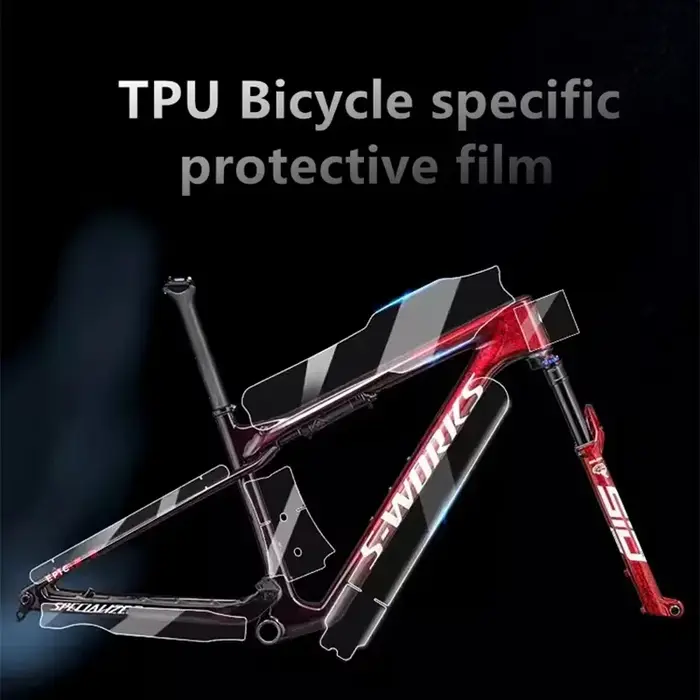 Protecteur anti-rayures pour cadre de vélo de route
