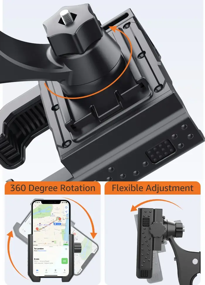 Support de téléphone portable pour guidon de vélo