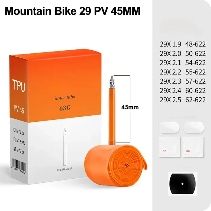 Chambre à Air Ultralégère pour Vélo