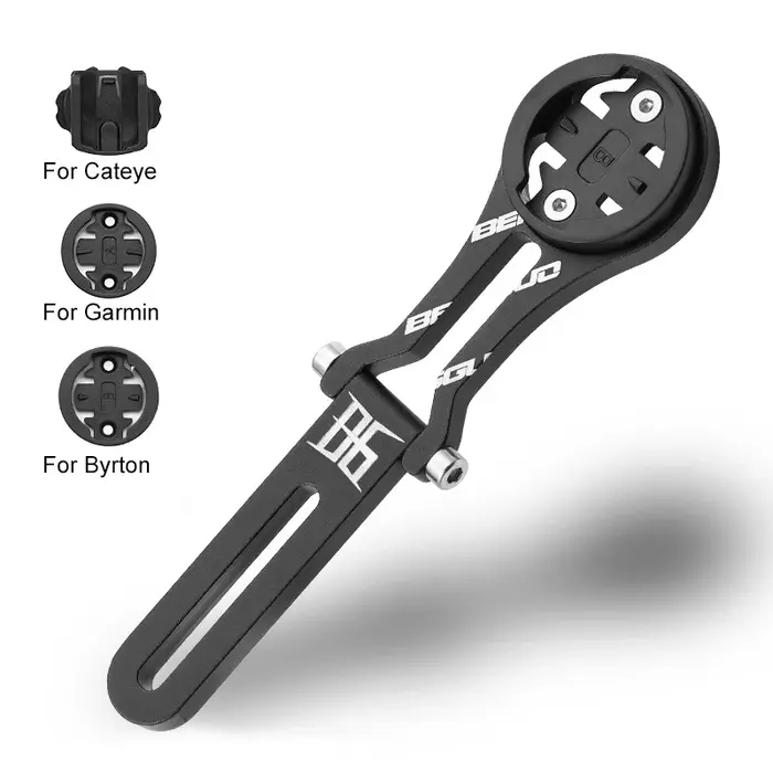 Support d'ordinateur de vélo en alliage d'aluminium, support de compteur de vitesse réglable, guidon