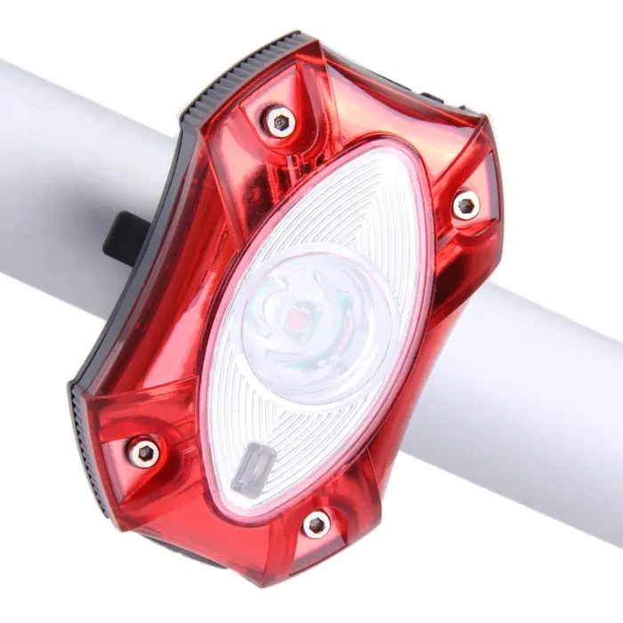 Feu arrière de vélo d'avertissement de sécurité pour vtt, Rechargeable par USB, lumineux, étanche, f
