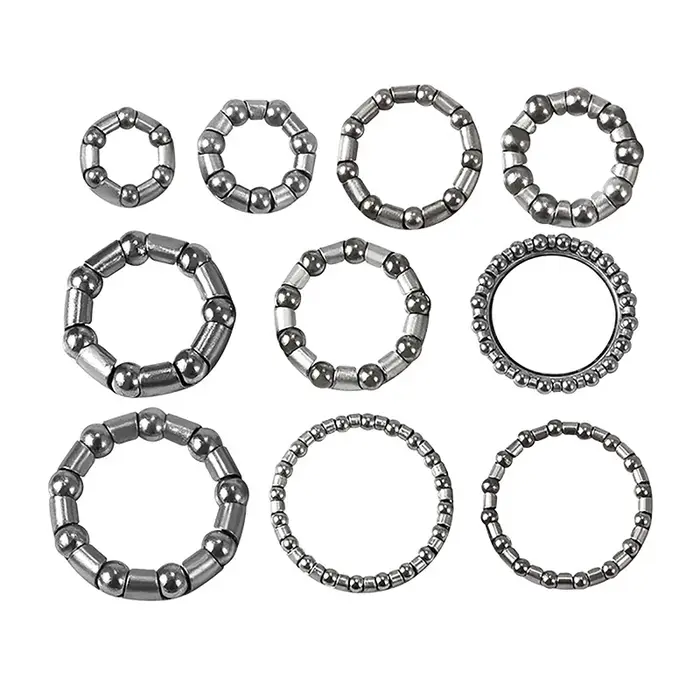 Fourche de vélo casque roulement à billes bol ensembles