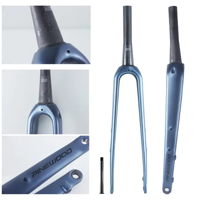 Fourche rigide entièrement en fibre de carbone 700C