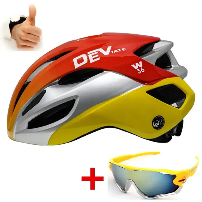 Casque de vélo de route course en plein air Sports pour adultes équipement de VTT