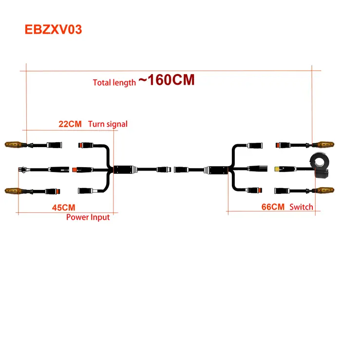 Kit de clignotants de vélo électrique IGO-E