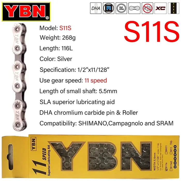Chaînes de vélo YBN, chaîne de vélo de montagne