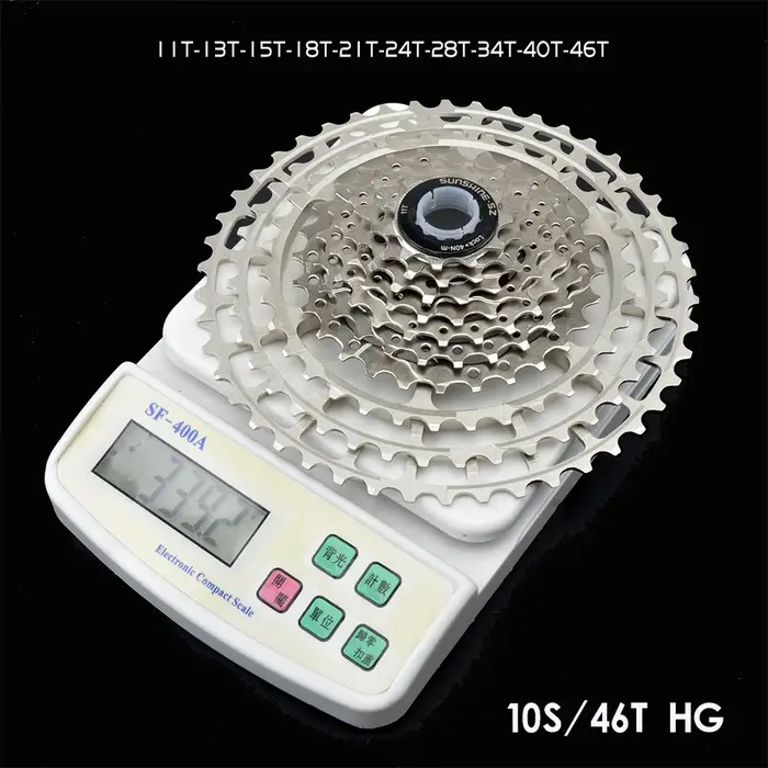 SUNSHINE Ultralight MTB Cassette CNC 10/11/12Speed 46-52T HG roue libre pour la transmission SHIMAN
