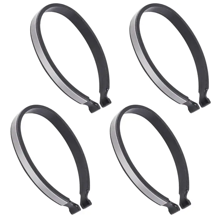 Une paire de clips réfléchissants pour pantalon de vélo