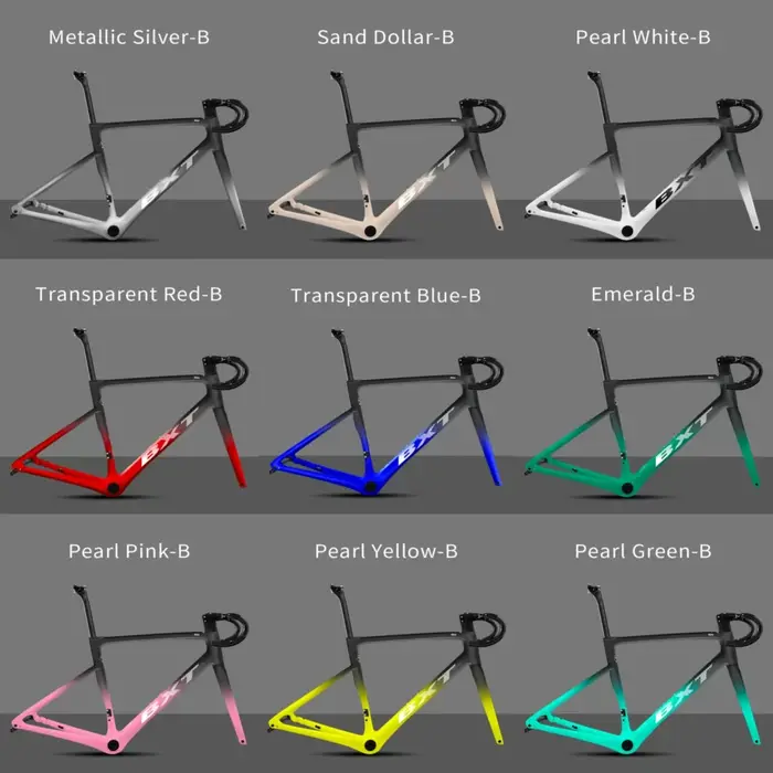 Cadre de vélo de route en carbone ultraléger BXT