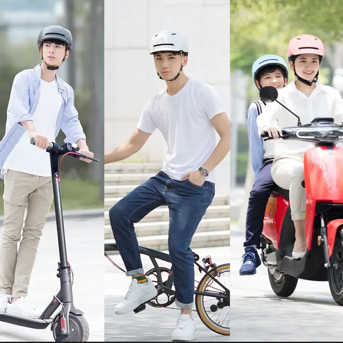 Smart4u casque de cyclisme avec feu arrière Led route