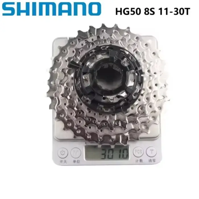 Shimano Cassette de vélo de route HG50 8 vitesses 11-28T 12-25T 11-30T 11-32T 11-34T CS