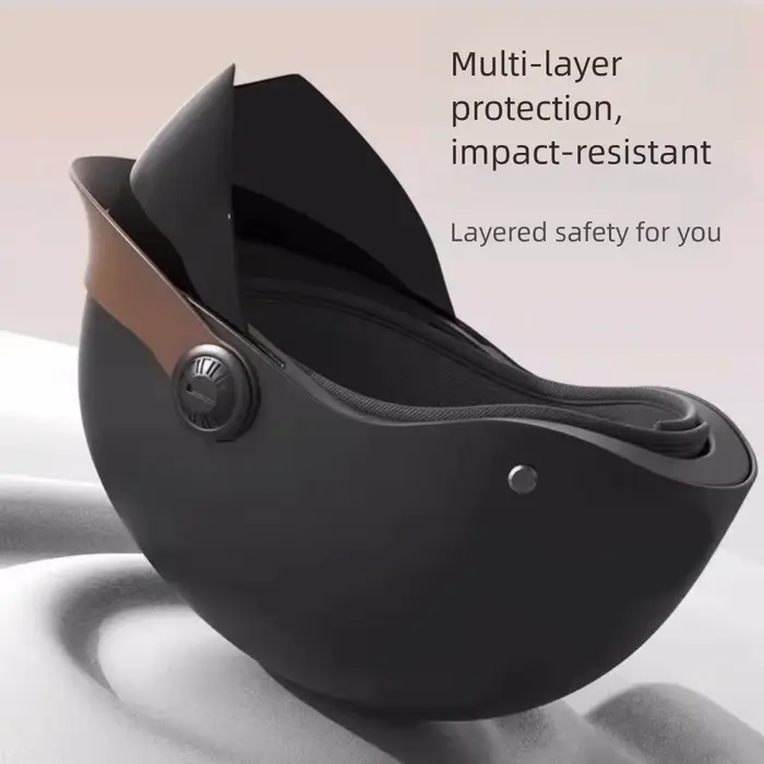 Casque de vélo électrique Ultra léger Vintage, protection solaire, demi-casque de moto respirant, prévention des chutes, casques de sécurité pour l'équitation