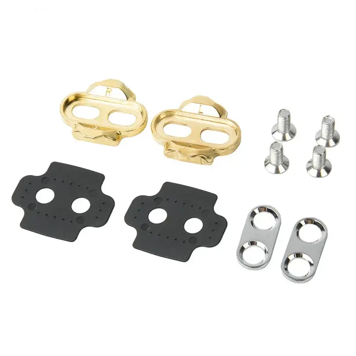 1 ensemble d'accessoires vtt pédales crampons VTT pour manivelle Brother pédale cuivre vtt accessoir