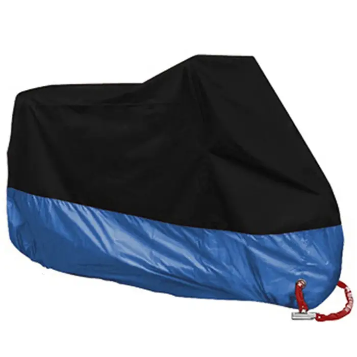 190T noir bleu Design imperméable moto couvre moteurs poussière pluie neige UV protecteur couverture intérieur extérieur