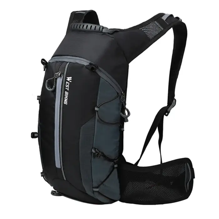 Sac à dos de vélo étanche, respirant, ultraléger, 10L, sac à eau, escalade, hydratation, extérieur