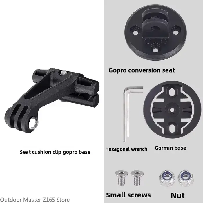 Support de tige de selle pour feu arrière de vélo Garmin Varia Radar, angle réglable, support de sel