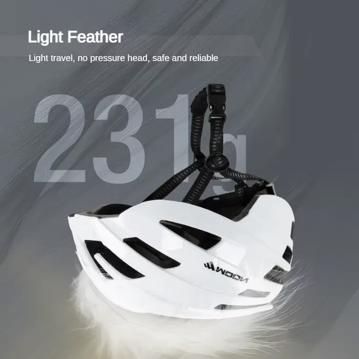 Casque de vélo d'été respirant – Conception aérodynamique VTT avec 21 évents de refroidissement