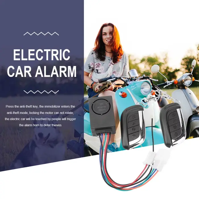 Système d'alarme antivol pour vélo électrique