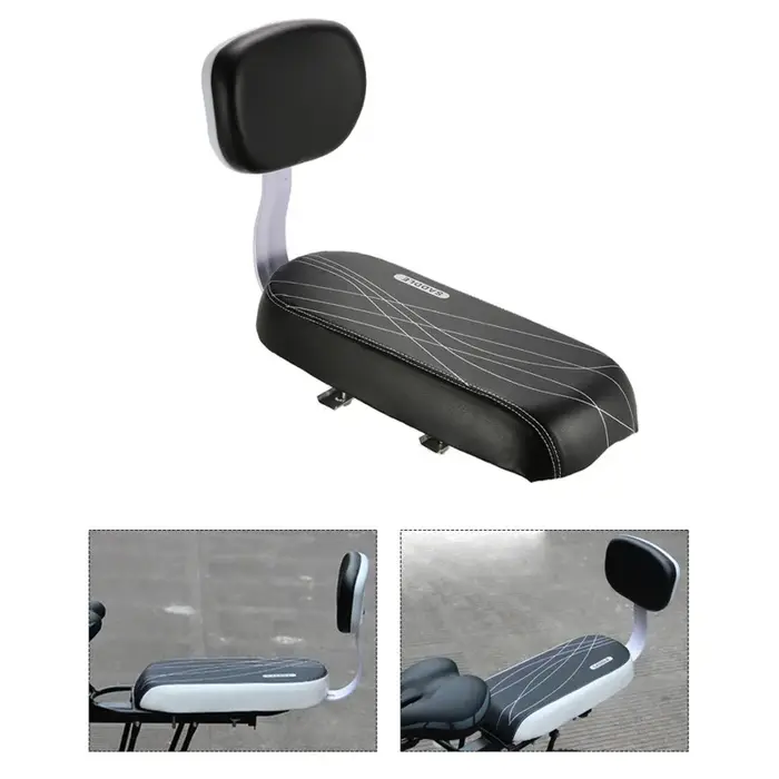 Selle de vélo enfant avec assistance dorsale