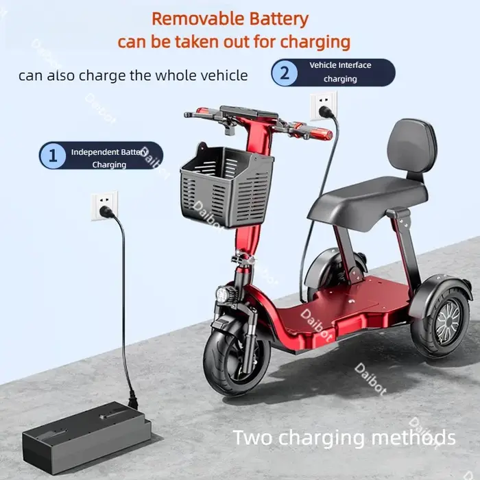 Tricycle électrique Parent enfant