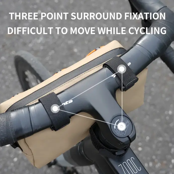Sacoche avant multifonction pour vélo