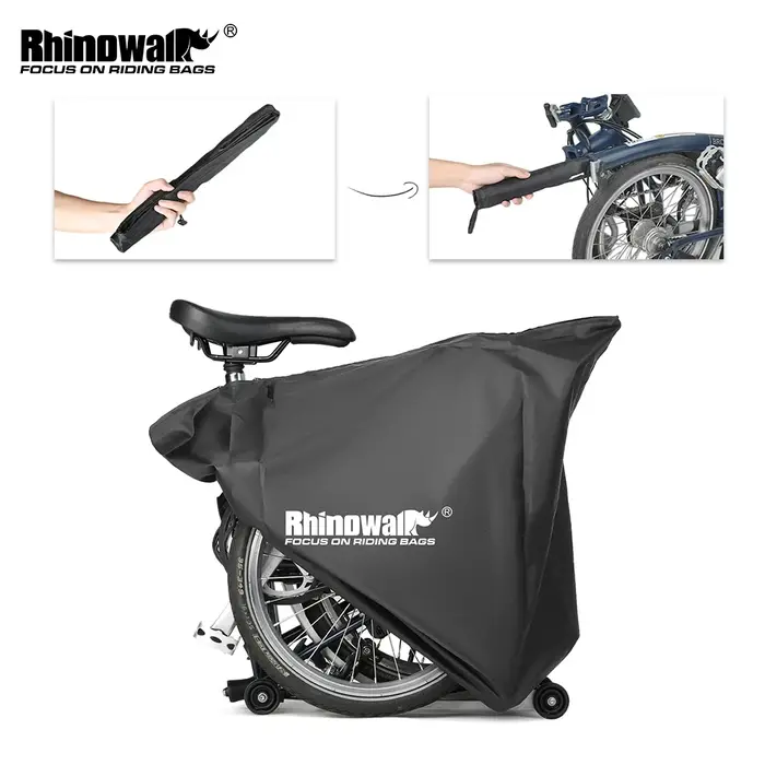 Rhinowalk housse de sac de vélo pliant ultraléger sac de rangement de transport