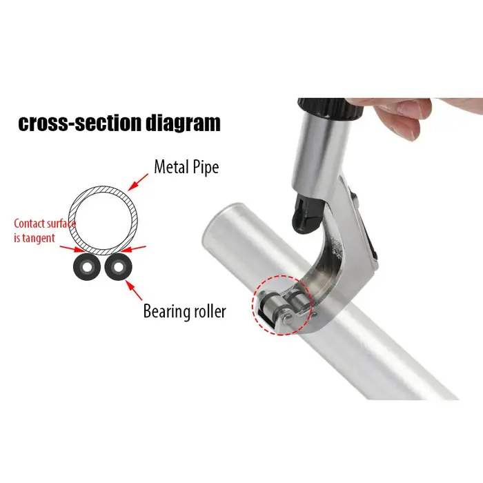 Toopre coupe-tube de vélo coupe-tube fourche avant de vélo guidon tige de selle coupe-tube avec une 
