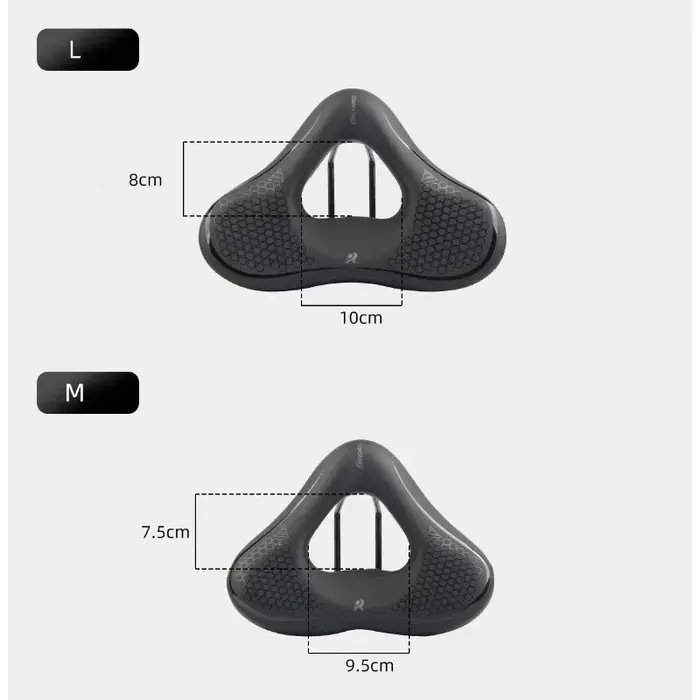 Selle de vélo ergonomique