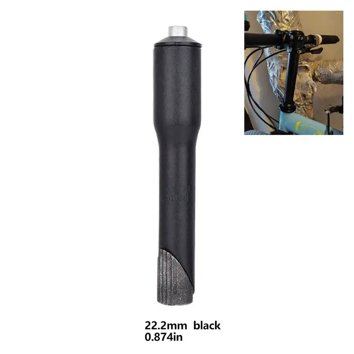 Nouveau【Prolongateur de tige de fourche de vélo 22,2 mm en alliage d'aluminium, adaptateur de rehausseur de tige de vélo de route et de montagne pour tube de direction sans filetage】