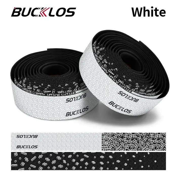 BUCKLOS bandes de guidon de vélo Absorption des chocs bande de guidon de cyclisme confortable bande 