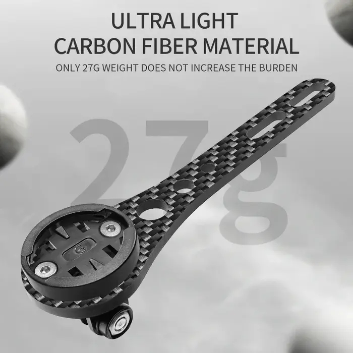 BUCKLOS support d'ordinateur de vélo en Fiber de carbone 143mm 165mm