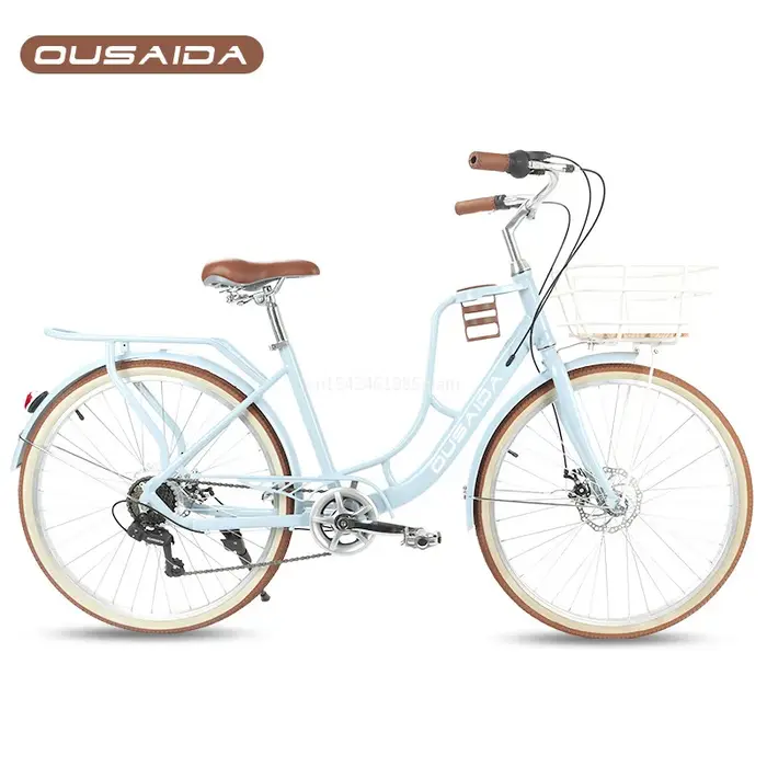 Vélo léger avec cadre en acier à haute teneur en carbone