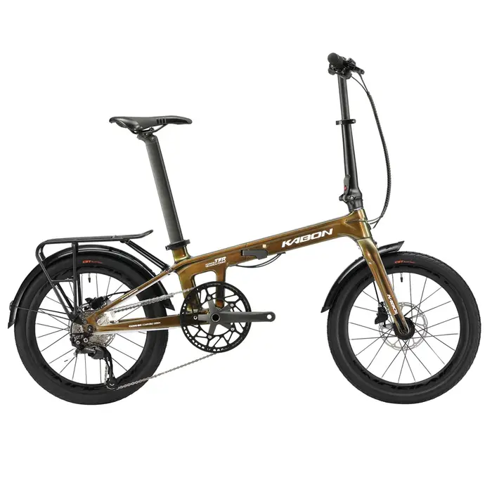 Vélo pliant en Fiber de carbone 20 pouces pliable avec freins à disque ultralégers Shimano 9s