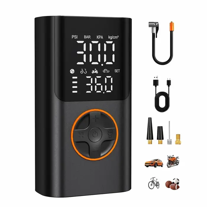 YINGBOOST Mini pompe à pneu de vélo 150 PSI gonfleur