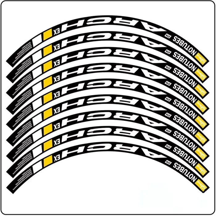 Autocollant universel pour jante de vélo de route et VTT